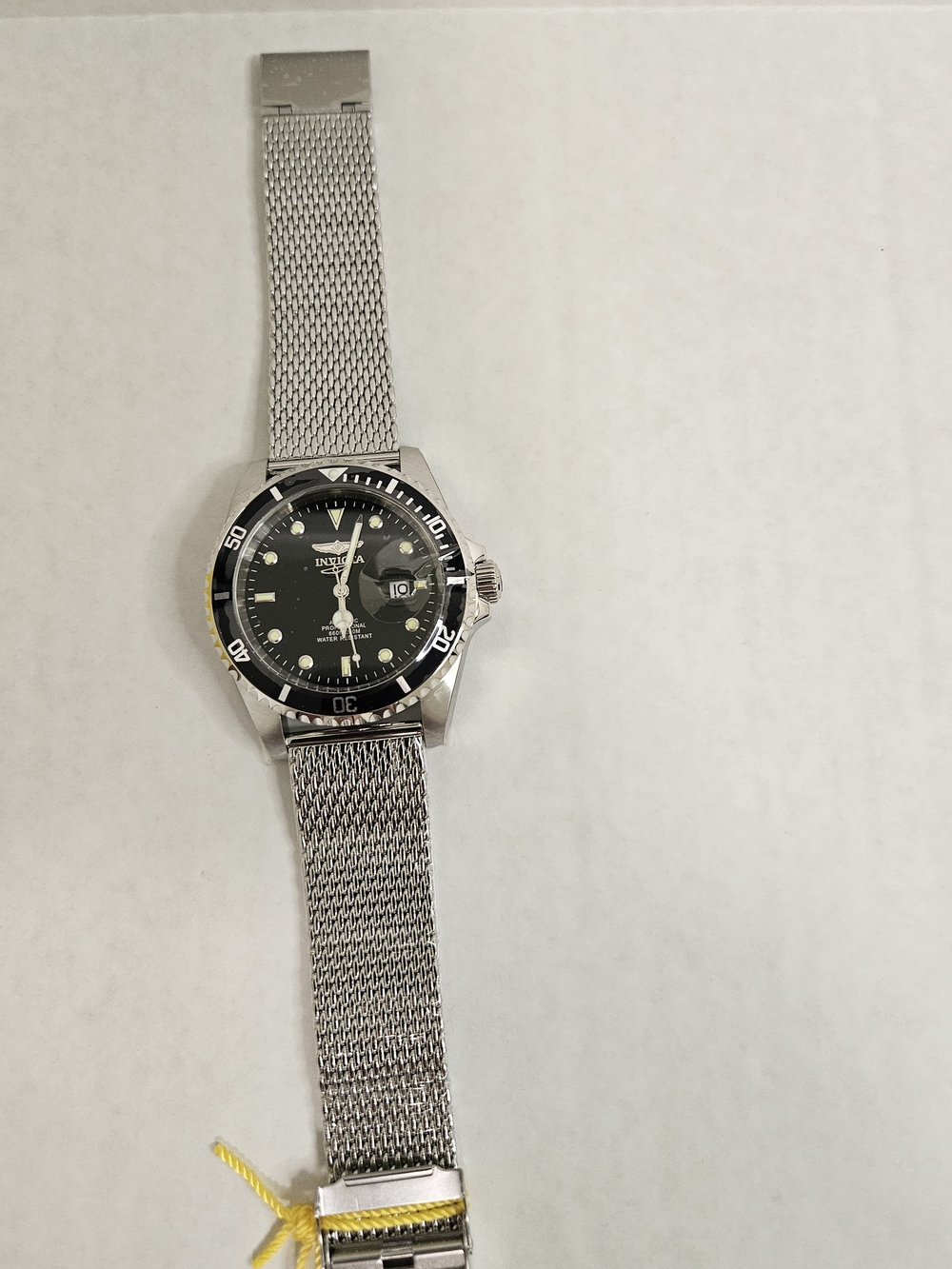 Invicta Men's Diver Style Stainless Steel Watch - Black Dial - Picture 10 of 16